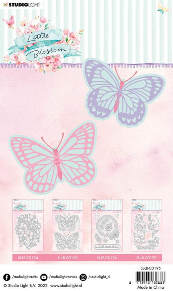 Studio Light Little Blossom Cutting Dies Butterflies #195