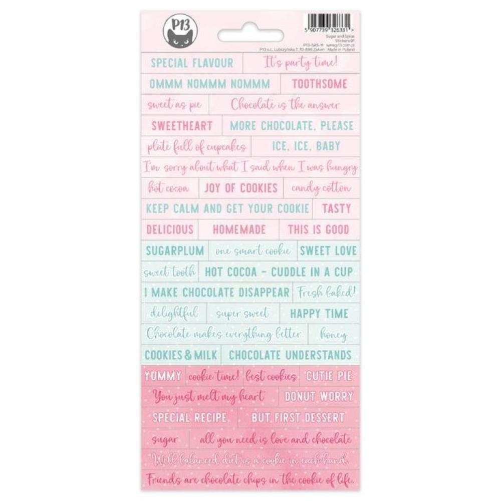 Piatek 13 Bumper Scrapbooking KIT Sugar and Spice