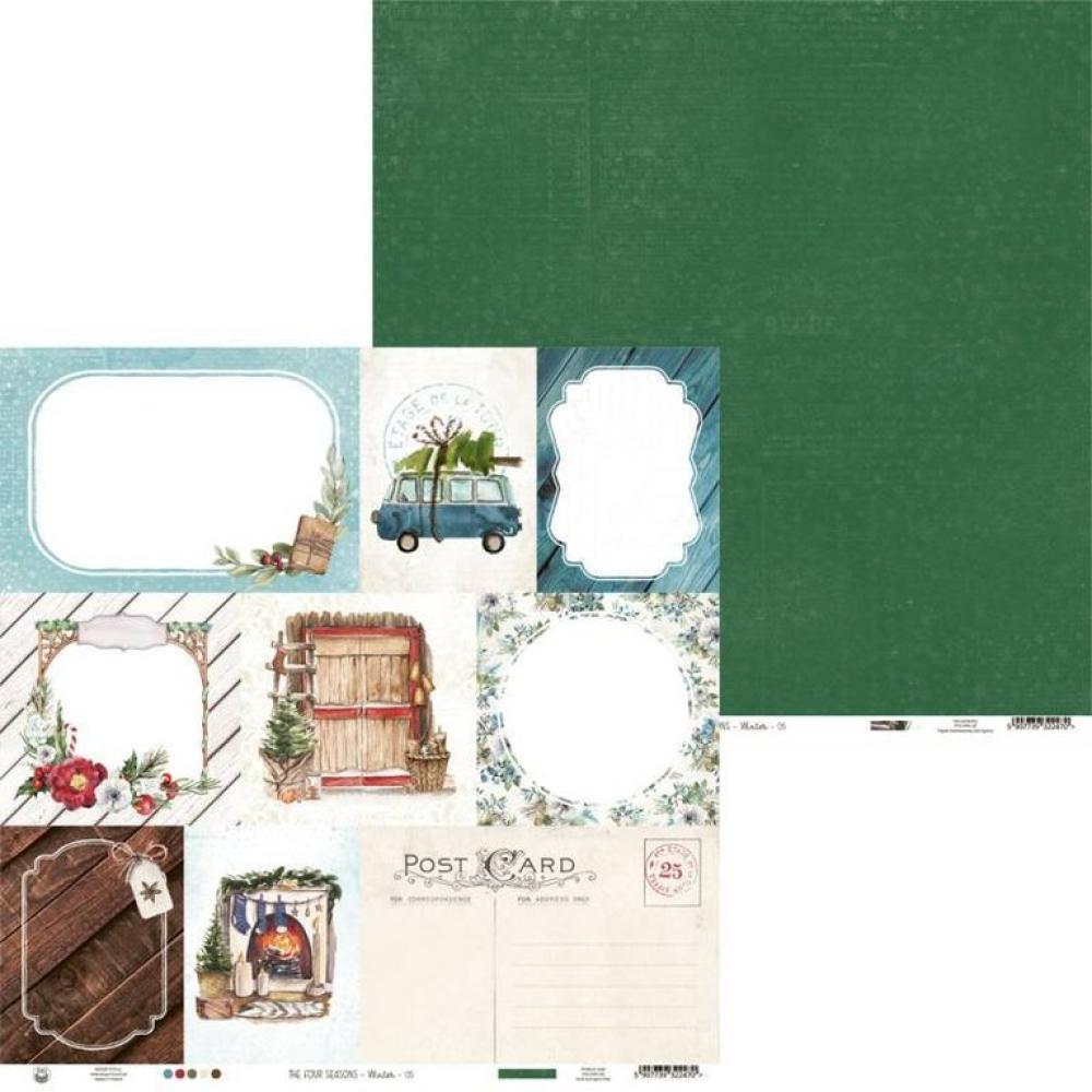 Piatek13 Paper Pad 12x12 The Fours Seasons Winter