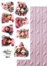 #33 Alchemy of Art Beauty Memories Self Cut Sheet 15x30