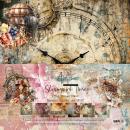 #34 Alchemy of Art Steampunk Time 12x12 Paper Pack