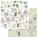 #39 Alchemy of Art I Believe 12x12 Paper Sheet Flowers