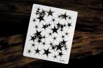 SnipArt Chipboard Background Openwork Stars #32116