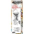 AALL & Create Clear Stamp Border #234 Brush Flower