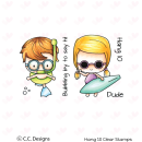 C.C Designs Clear Stamp Set Hang #0097