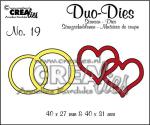 CREAlies Duo Die No.19 Ringe und Herzen