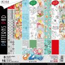 Ciao Bella 12x12 Patterns Pad Zig & Ziggy #CBT025