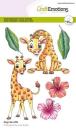 CraftEmotions Clear Stamp Gigi Giraffe #2714