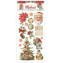 Stamperia Chipboard 15x30 cm Classic Christmas #36
