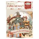 DFLCT50 Stamperia Gear up for Christmas Ephemera (37 pcs)