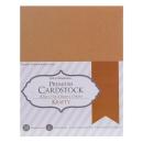 Darice Core'dinations Smooth Cardstock  50Pkg Krafty