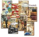 #76 Decorer Mini Scrapbook Paper Set Travel