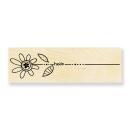 Stampendous Wooden Stamp Hello Daisy Stem G111