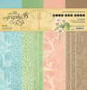 Graphic 45 Wild & Free 12x12 Inch Patterns & Solids Pack (4502406)