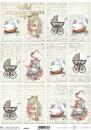 ITD Collection A4 Scrapbooking Paper Baby #0041