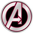 Licensed Embossed Metal Sticker Avenger Logo  #MVL0068M