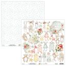 SET Mintay 12x12 Paper Sheet Tiny Miracles Elements #09_eingestellt