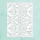 Mintay Kreativa 6x8 Stencil Flower Border #18