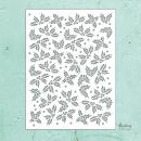 Mintay Kreativa 6x8 Stencil Holly Leaves #40