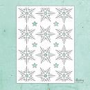 Mintay Kreativa 6x8 Stencil Snowflakes #42