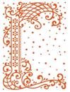 Marianne Design Embossing Folder Anja`s Decorative Border #3405