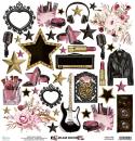 Mintay 12x12 Paper Sheet Glam Rock Elements #09