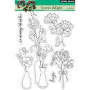 Penny Black Clear Set Stamp Berries Delight #30449