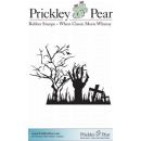 Prickley Pear Cling Stamps  Hand In Graveyard