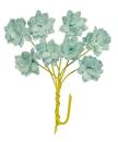 Handmade Mulberry Chrysanthemum Light Blue