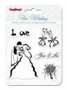 ScrapBerry´s Stempel For Wedding - You & Me