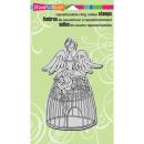 Stampendous Fran's Cling Stamp Angel Aviary