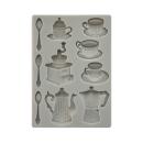 Stamperia Coffee and Chocolate A5 Silicone Mould Cups KACMA504