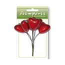Stamperia Flowers Bouquet Red Hearts