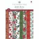 The Paper Tree A4 Decorative Papers Winter Berries #1231