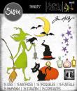 Thinlits Die by Tim Holtz Vault Wicked (15pcs) #666683