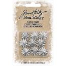 Tim Holtz Idea-Ology Fluted Metal Stars TH93660