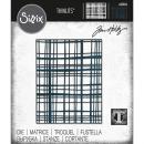 Tim Holtz Thinlits Die Simple Plaid #665856