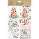 Country Companions A4 Decoupage Daisy Chain