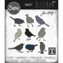 Tim Holtz Thinlits Dies 9Pk Silhouette Birds #665861